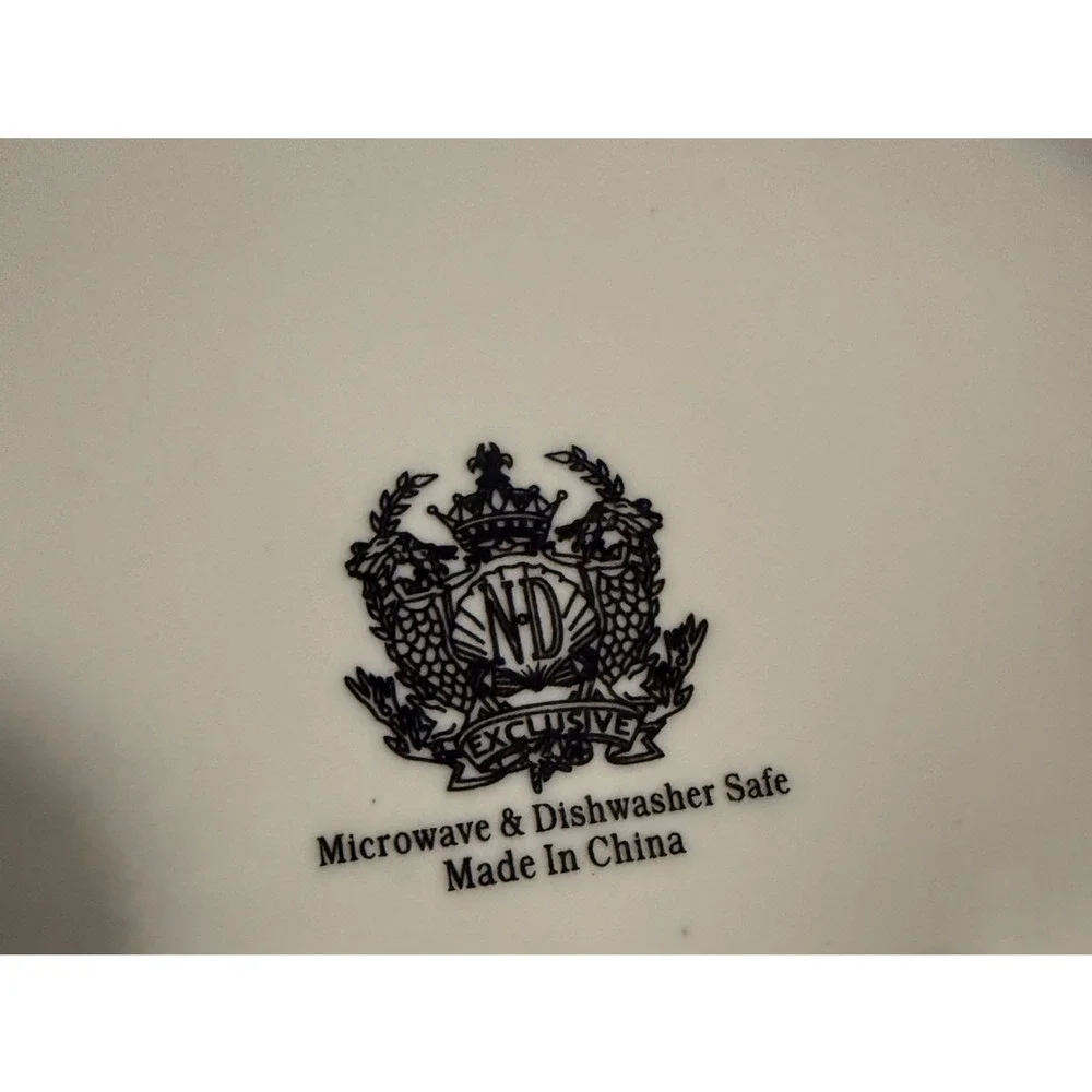 🎂 N D Exclusive Pastel Striped Ceramic Cake Stand • 12